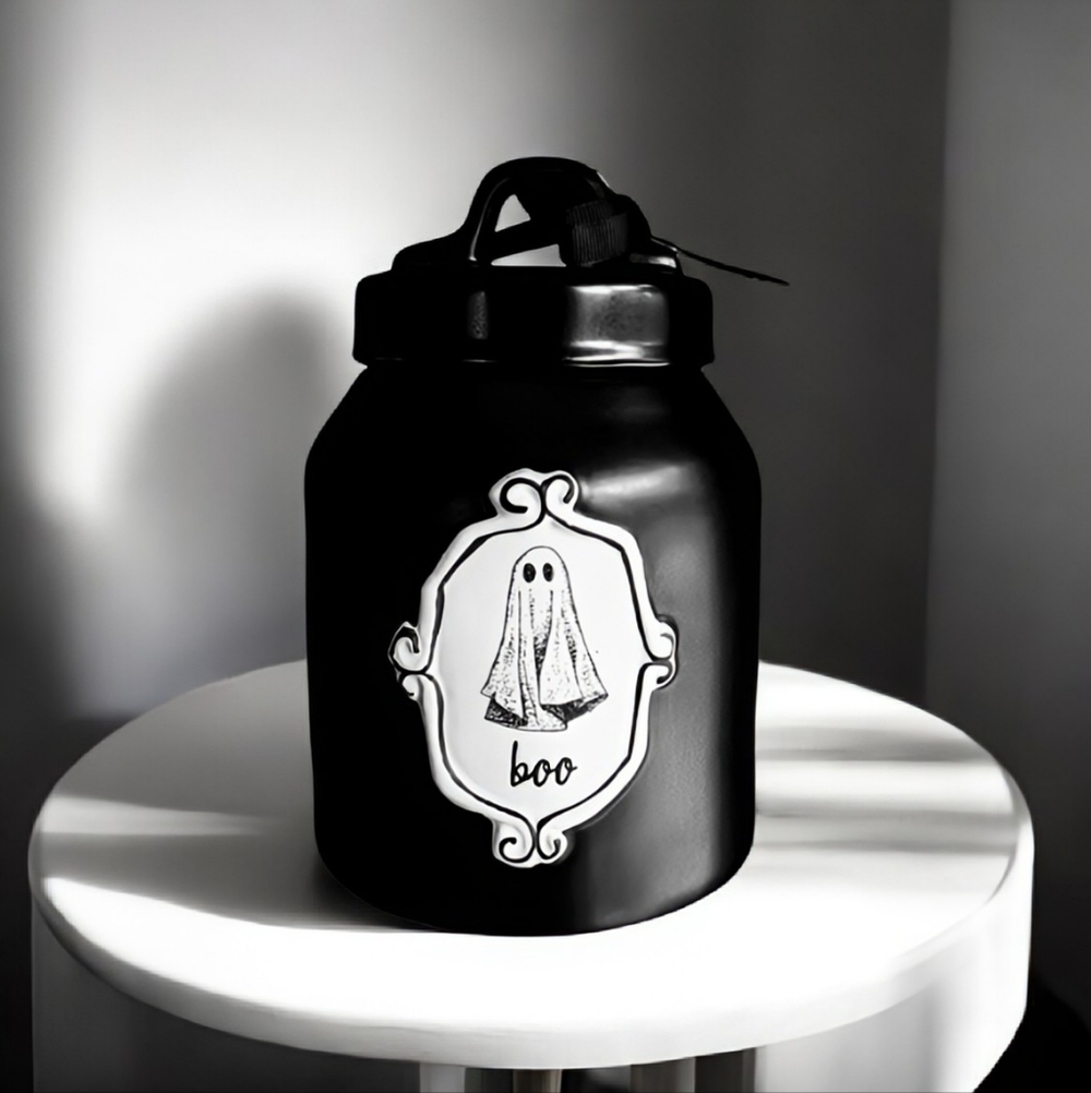 NEW Rae Dunn 'boo' Ghost Halloween Canister